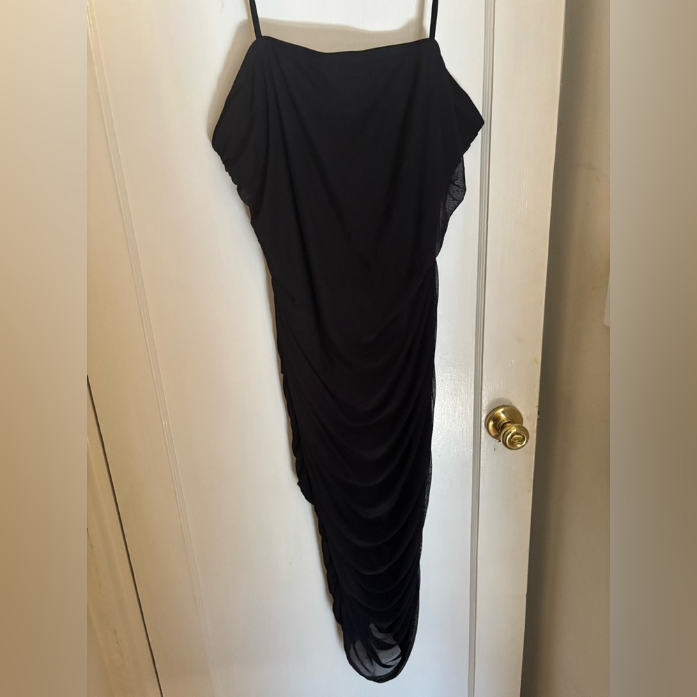 Wild Fable Black Strapless Dress